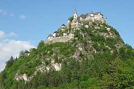 城堡,hochosterwitz,堡壘