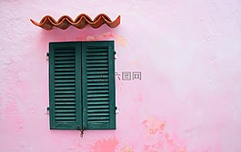 粉紅色,混凝土,墻