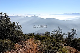 智利,山,talagante