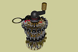 curta,計(jì)算器,機(jī)械