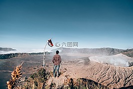 人,男子,單