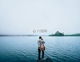 人,男子,單