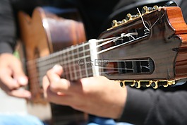 吉他,音樂,水龍頭