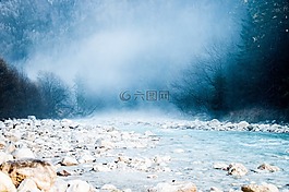 河,水,石