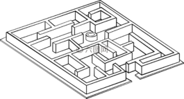 迷宮,幾何,蜿蜒