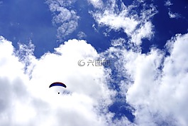 滑翔傘,天空,極端的游戲