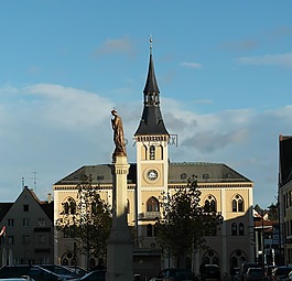 pfaffenhofen,大会堂 ilm,河