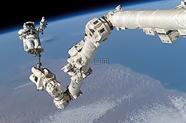 宇航员,国际空间站,太空行走