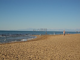 地中海,海灘,土耳其