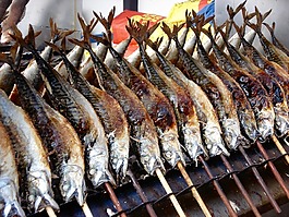 慕尼黑啤酒節(jié),steckerlfisch,烤架