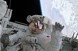 宇航員,波,晴日野口