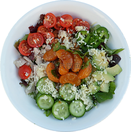 沙拉,健康,蔬菜