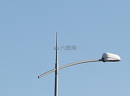 落地燈,天空,藍色