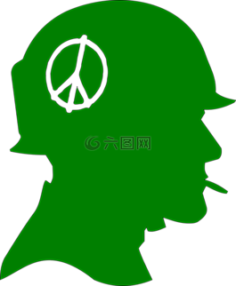 士兵,外形,和平