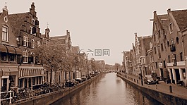 运河,古代,阶梯的山墙