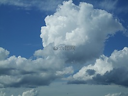 云,天空,心情