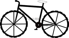 自行車,側(cè),車輪