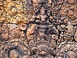 柬埔寨,吳哥,寺