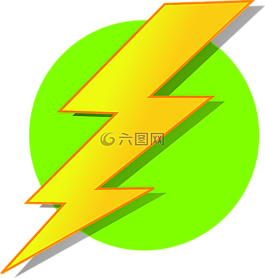 閃電,能源,螺栓