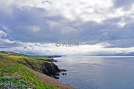 爱尔兰,丁格尔,海洋
