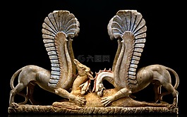大理石,trapezophoros,古希臘