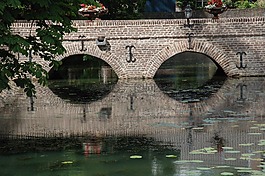 橋,鏡像,思考