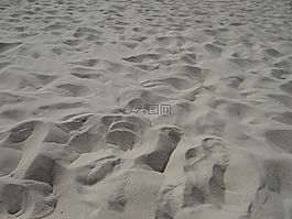 砂,海滩,北