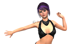 女子,年輕,美