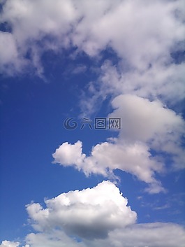 云計算,天空,藍色