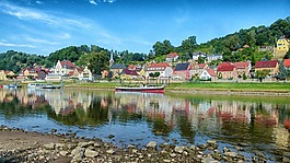 城市,wehlen,德國