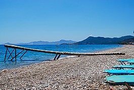 海,海滩,希腊