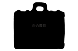 行李,剪影,黑色
