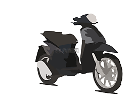 摩托車,滑板車,運動