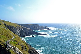 海,愛爾蘭,海灘