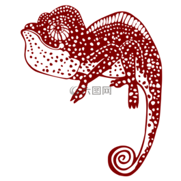 變色龍,滑稽的,波爾卡圓點(diǎn)