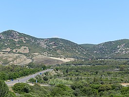 撒丁島,carbonia,蒙特 sirai