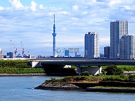 塔,天空,东京