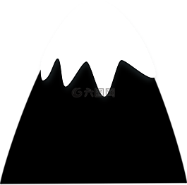 小山,雪,山