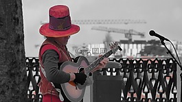 音樂家,街頭音樂家,娛樂
