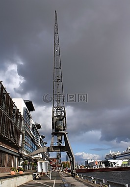 起重機,歷史,端口