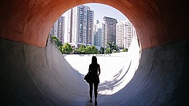 人,女孩,结构