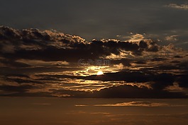 天空,云,太陽