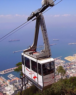 電纜車,山,運(yùn)輸