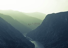 山,印度,景觀