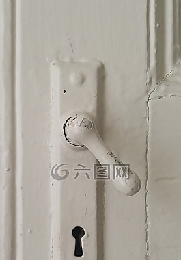 門,墻,鎖