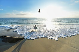 日出,晚間,sushine