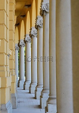 列,szecseny 热浴,布达佩斯