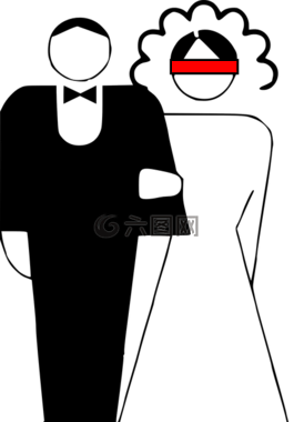 婚禮,夫婦,新娘