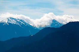 山,丘陵,自然