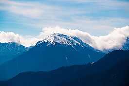 山,丘陵,自然